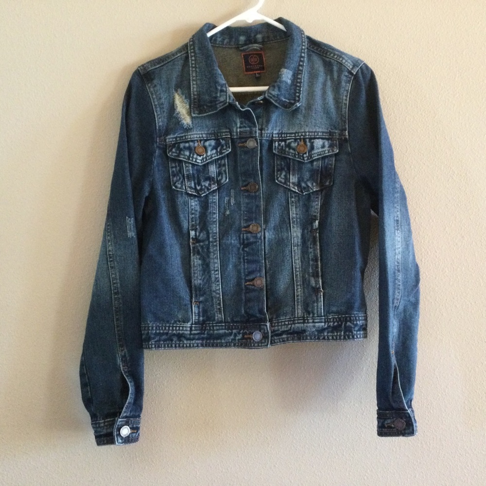 ✔️Boom Boom Jean Jacket Ladies Size Large